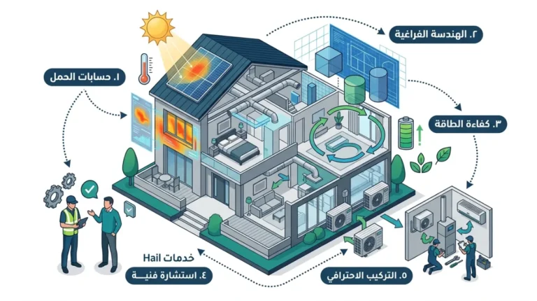 دليل اختيار المكيف المناسب لمنزلك قبل طلب خدمات التركيب